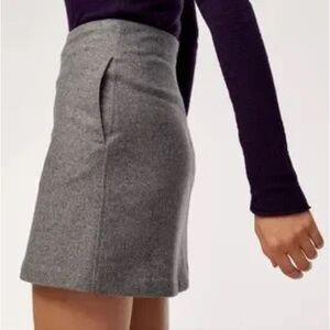 Chadwick’s Gray Wool Skirt